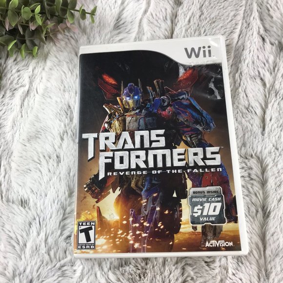 [Nintendo Wii] Transformers: Revenge of the Fallen Video Game - Picture 1 of 3